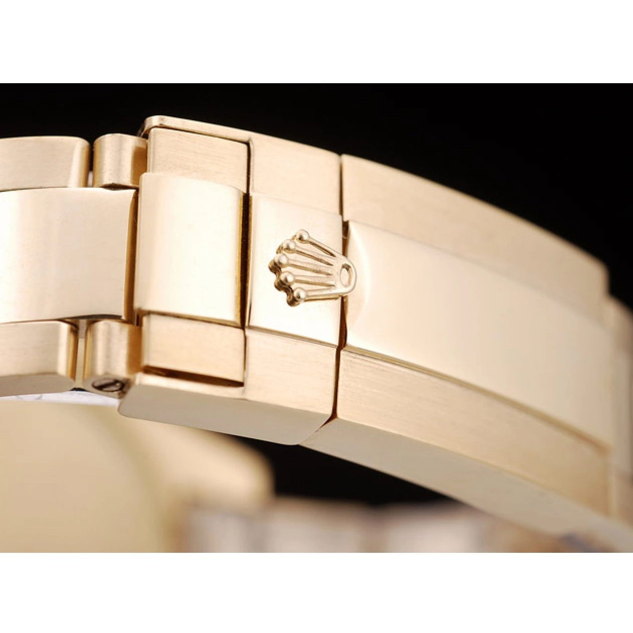 Aaa replica watch Dial Gold Master Rolex 98232 Yacht Gold Bezel 0624